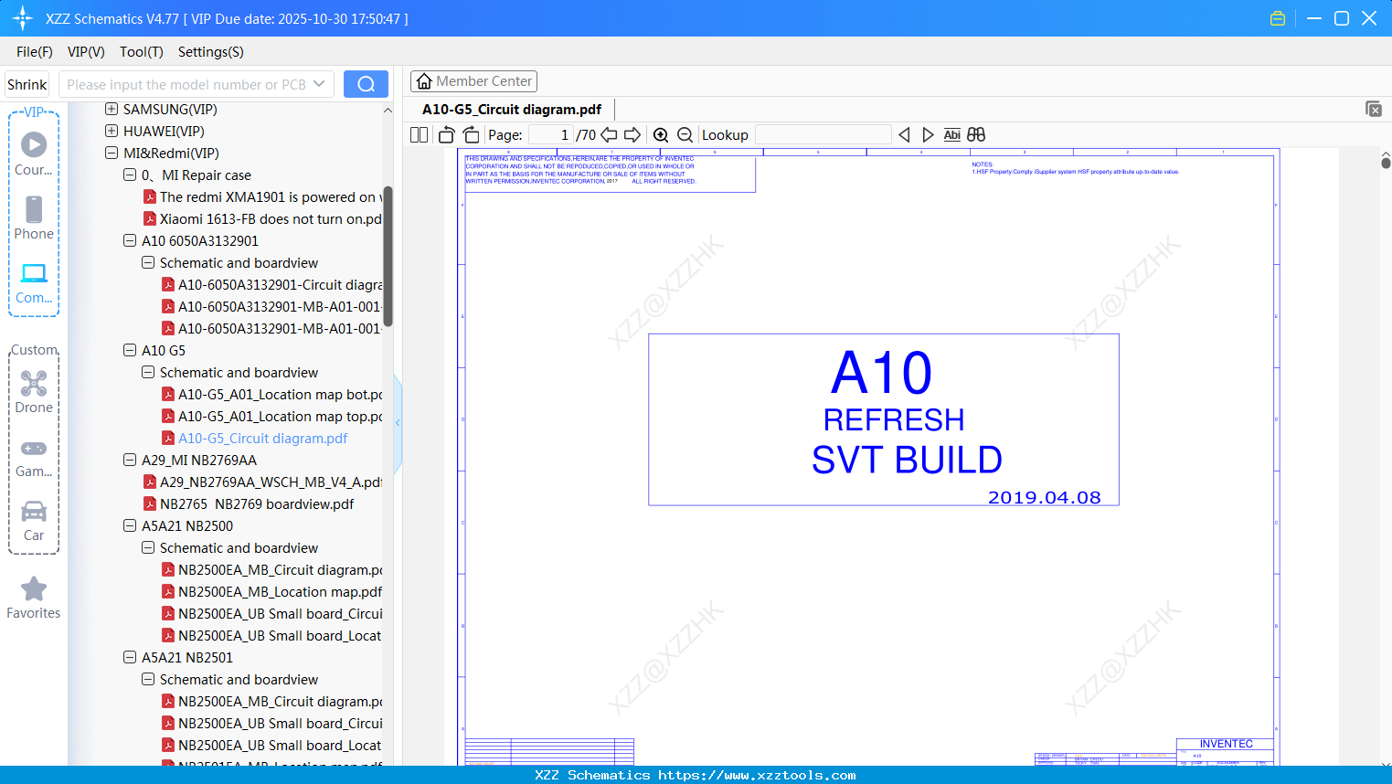 Laptop Xiaomi A10-G5_Circuit Diagram